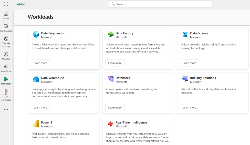 ИMicrosoft Fabric platform overview — OneLake, data analytics, Power BI and Azure integration